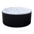Luxury massage round whirlpool bathtub fibreglass pool